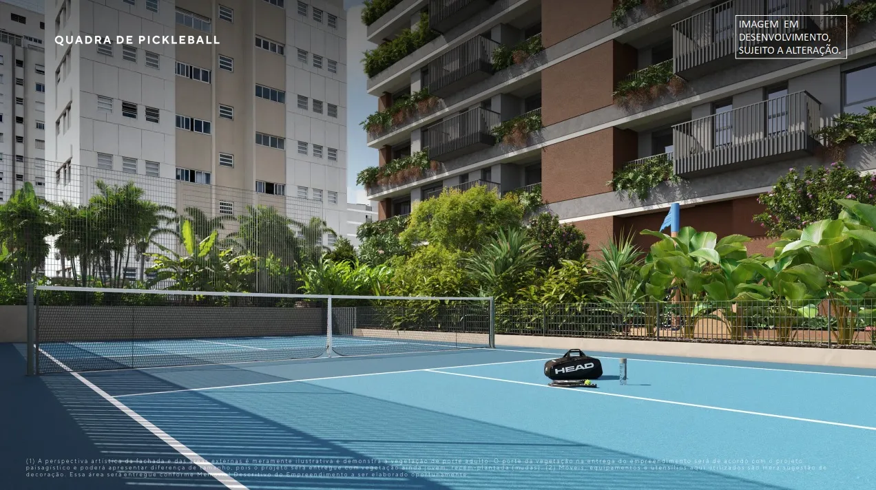 Renato 410 — quadra de pickleball do programa de lazer