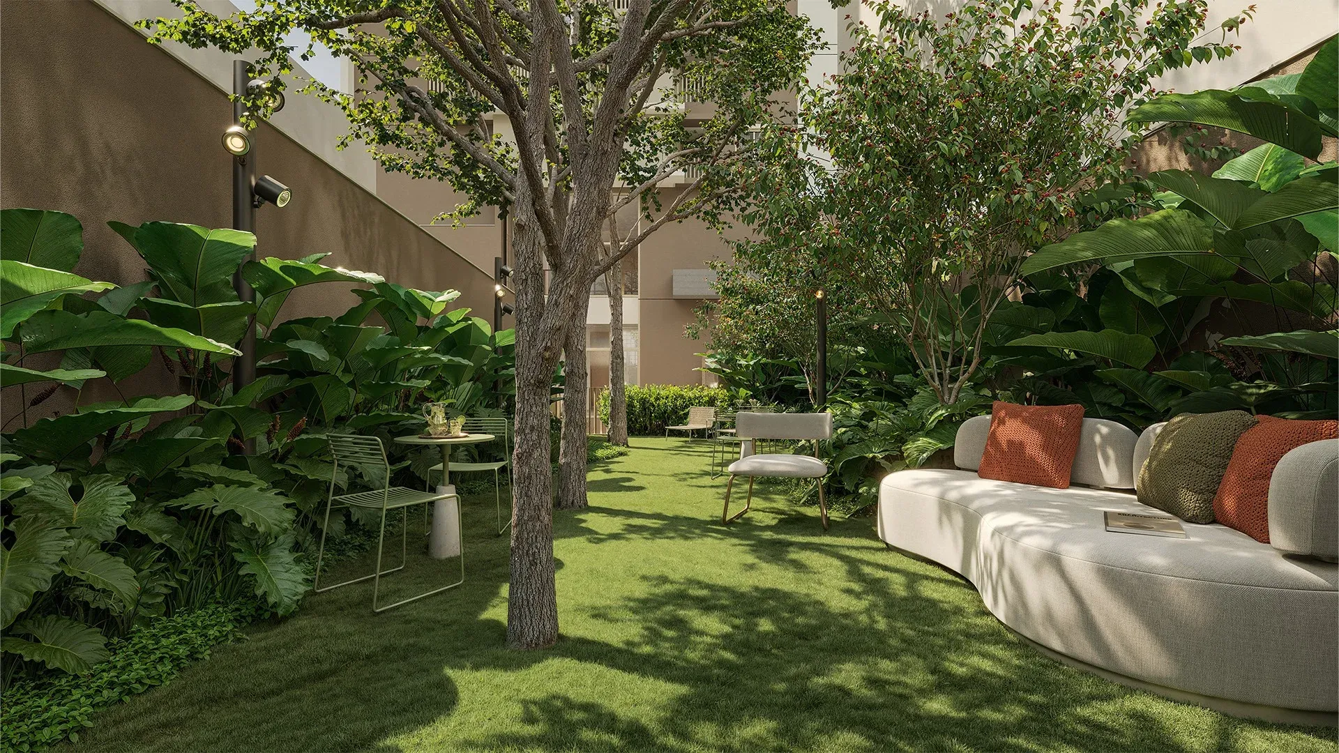 Alameda Mará - Bosque e Praça Free Dog no térreo - Moema, São Paulo - Póvoa Boutique Imobiliária