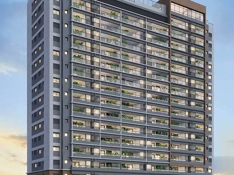 Fachada do Chanés Street em Moema, São Paulo — EZTEC